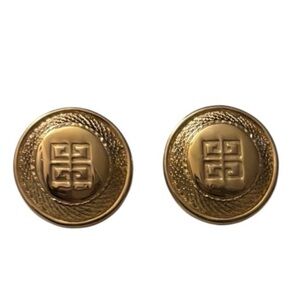 Givenchy Vintage Clip On Earrings